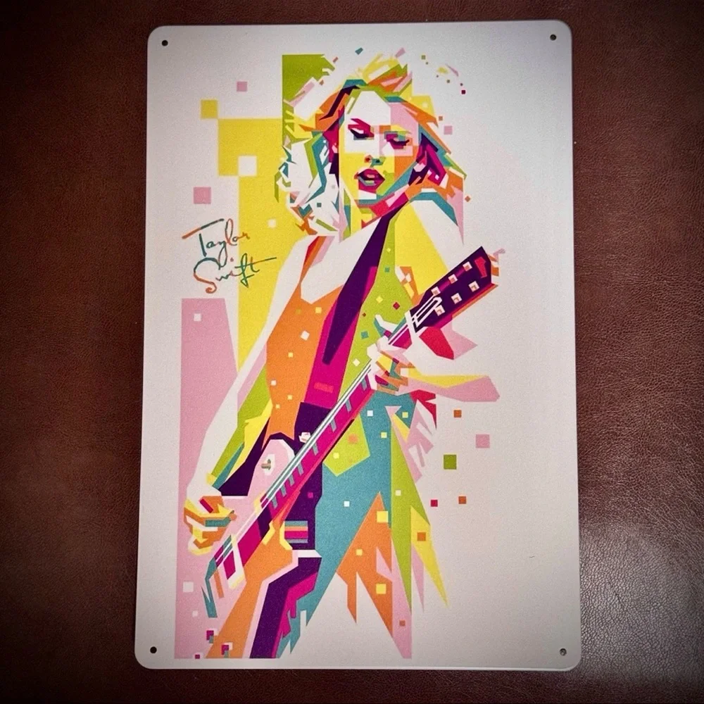 NWT Taylor Swift‎ 12x8” tin wall decor